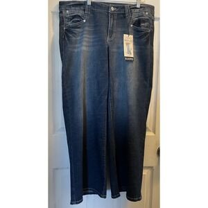 Blue Spice Low Rise Wide Leg Jeans Sz 11